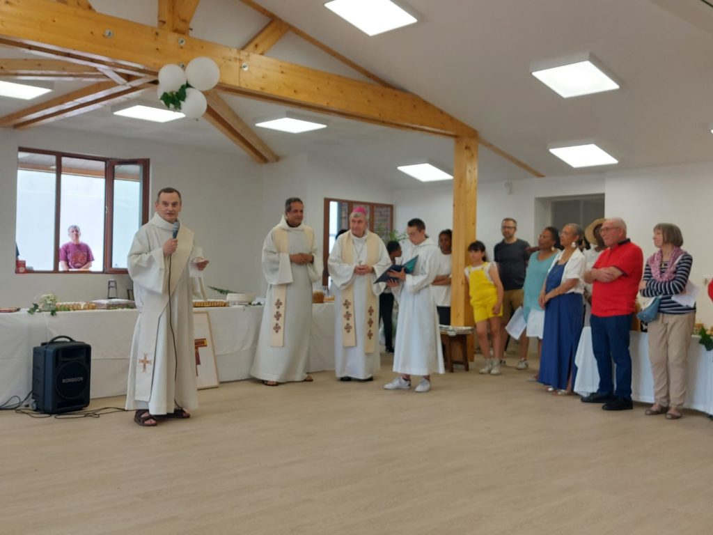 Inauguration et bénédiction de la salle paroissiale